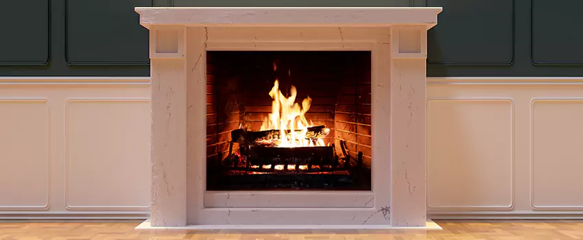Decorative Electric Fireplace Installation in Sandusky, Ohio