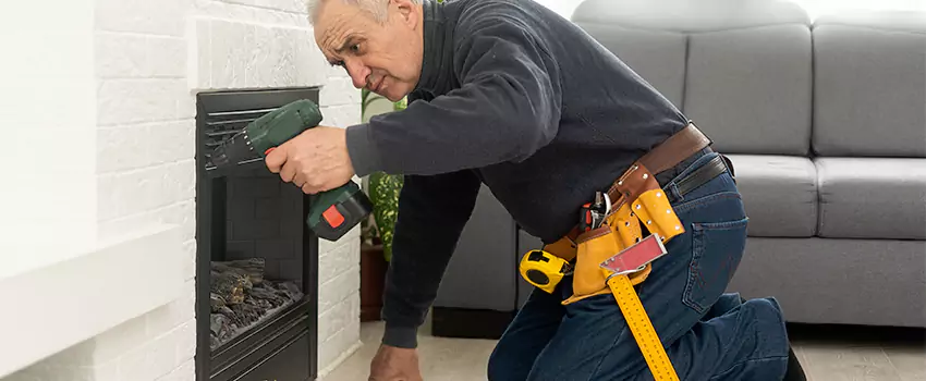 New Indoor Fireplace Installation in Sandusky, Ohio