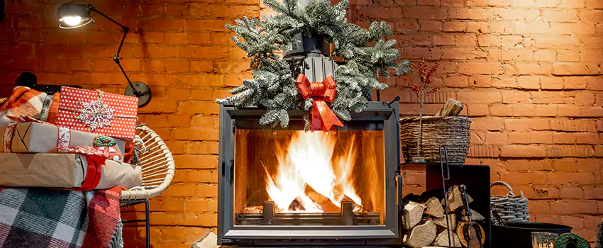 Travis Industries Linear Gas Fireplace Installation in Sandusky, Ohio