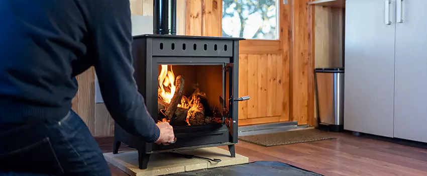 Open Hearth Wood Fireplace Installation in Sandusky, OH