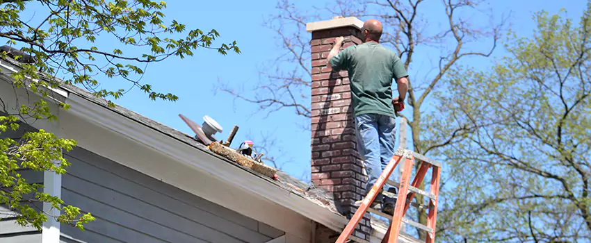 Vinyl and PVC Chimney Flashing Installation in Sandusky, OH