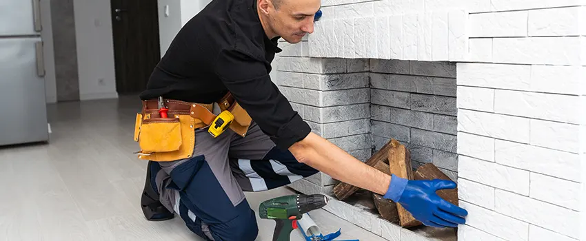 Fireplace Damaged Damper Frame Repair Services in Sandusky, Ohio