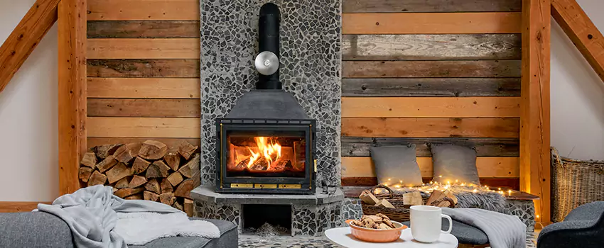 Thelin Hearth Products Direct Vent Gas Stove Fireplace Inspection in Sandusky, Ohio
